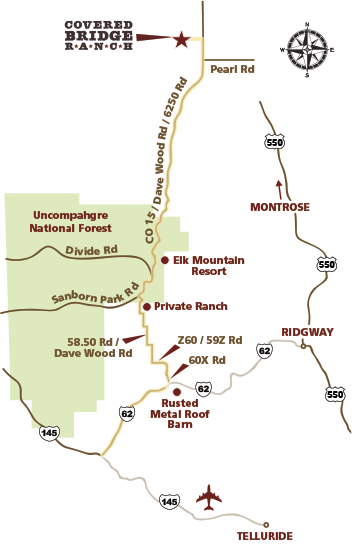 Map - Scenic Route Map & Directions (Print-Friendly)