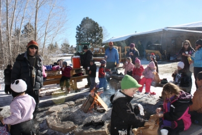 Camp Fire Marshmallow Roast